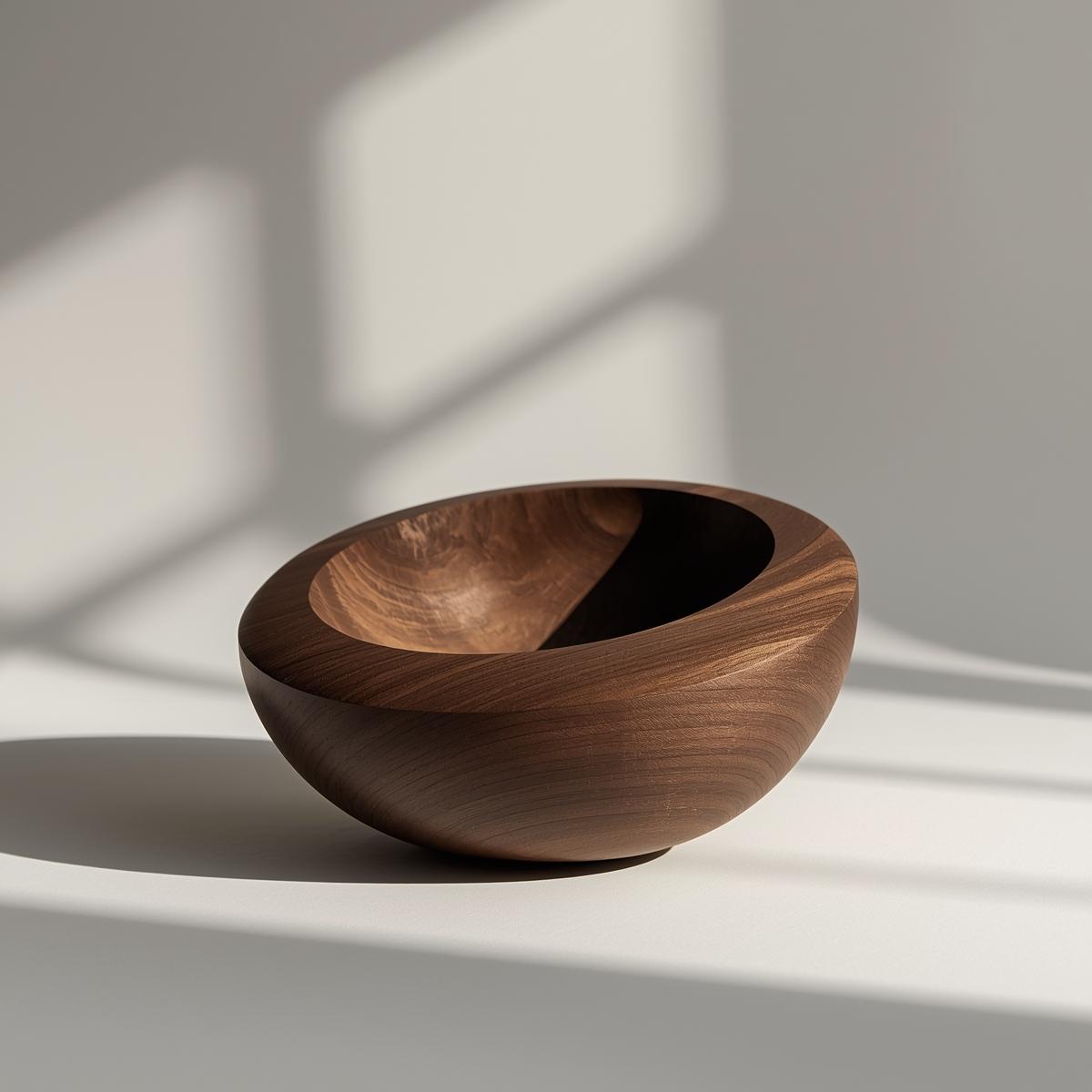 Desingschale "Walnut"