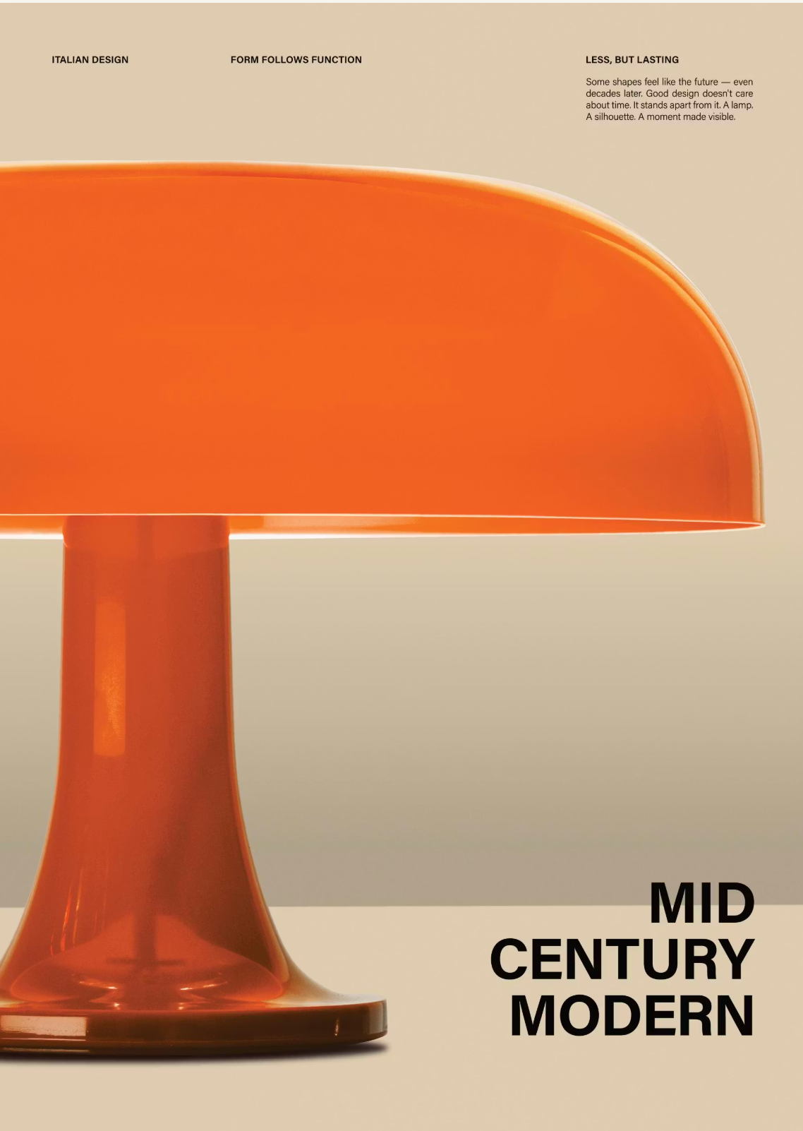 Poster "Mid-Century Modern"