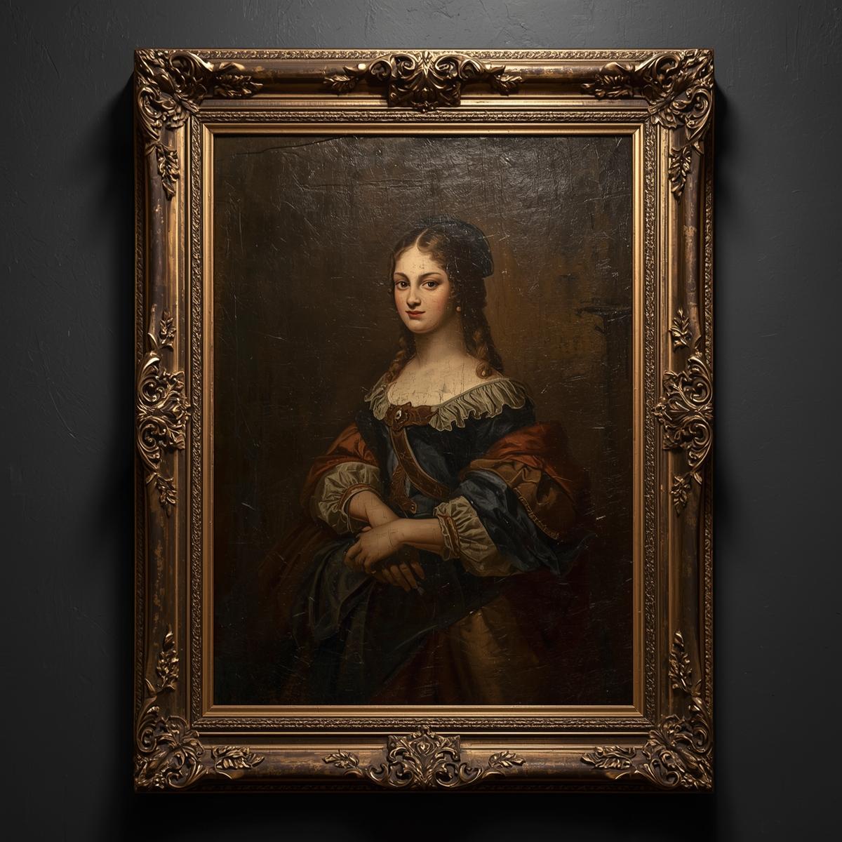 Gemälde "Dark Woman"
