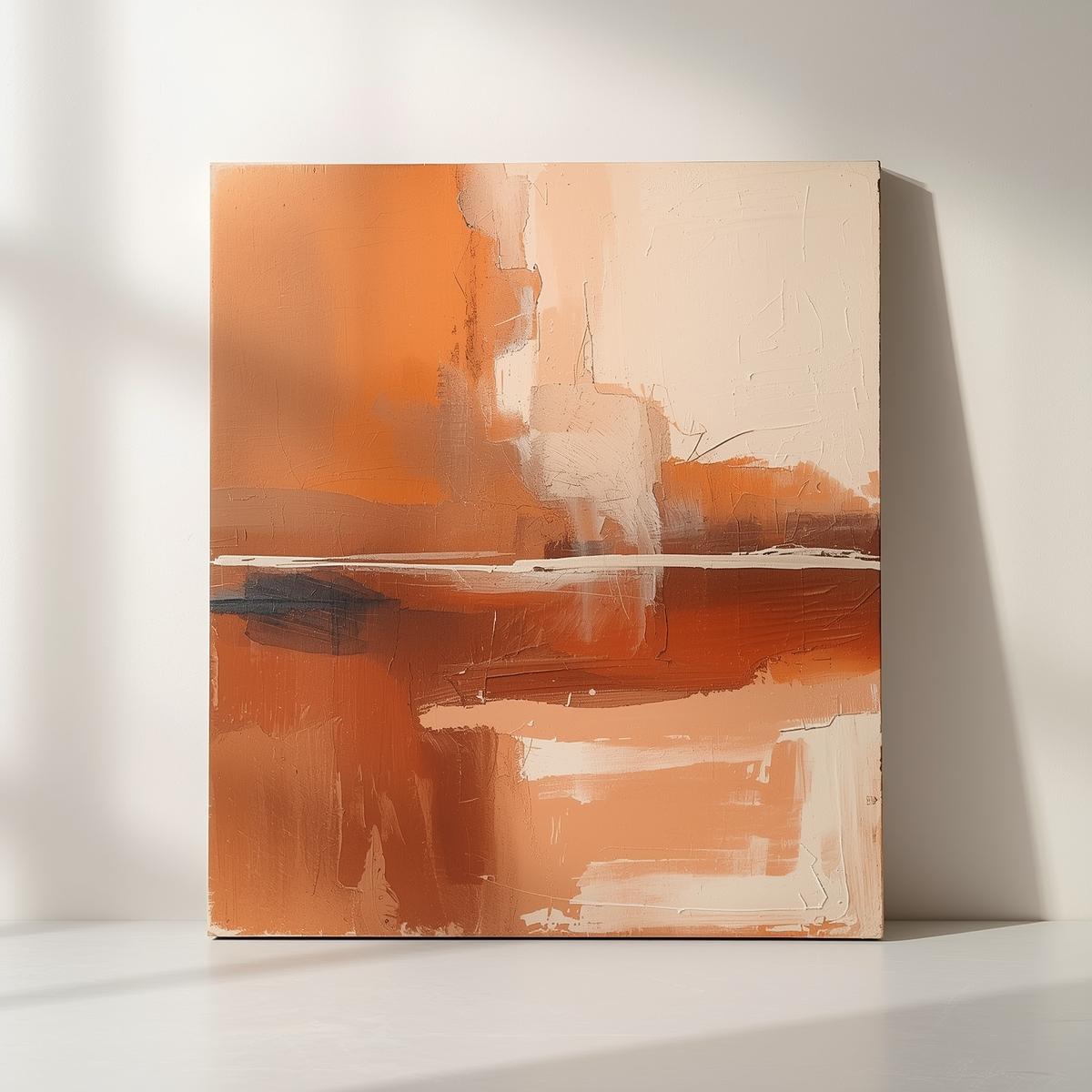 Gemälde "Orange Vibes"